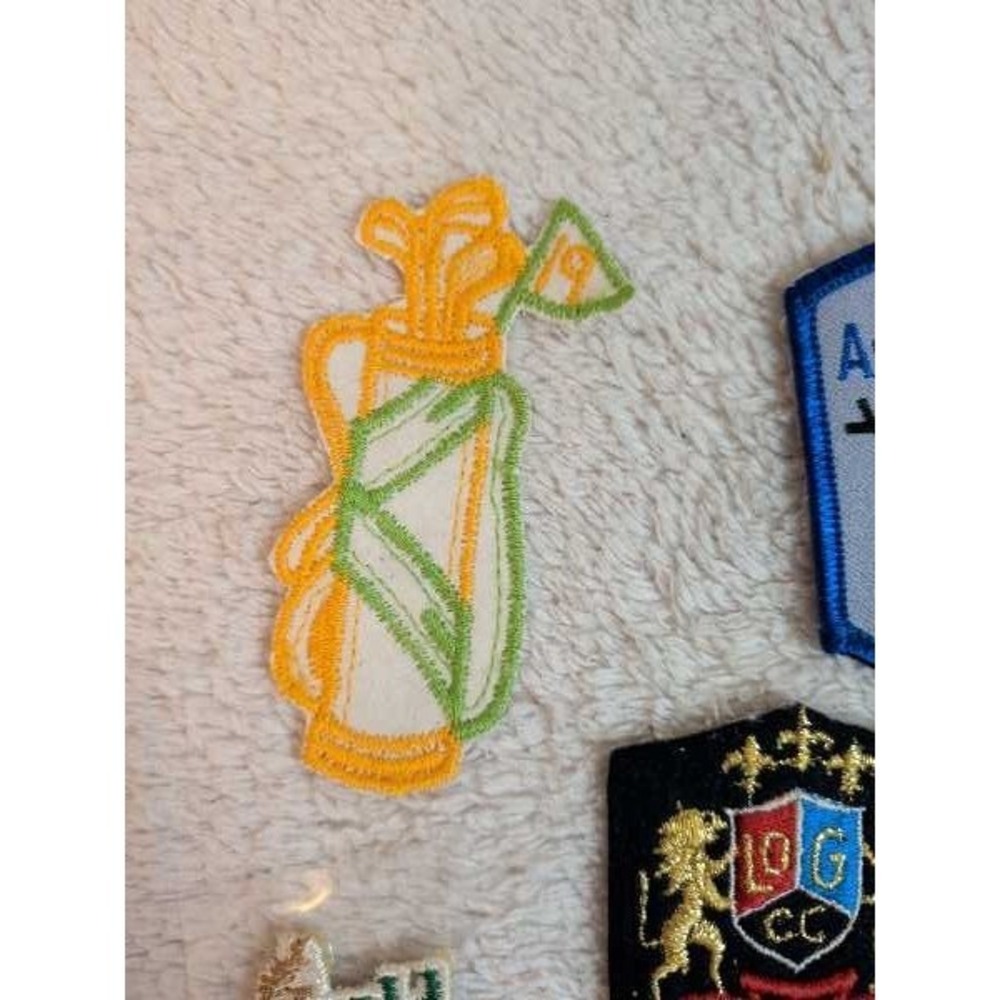 VTG Lot 21 Golf Course Country Club Embroidered Patches Bundle - Picture 3 of 16